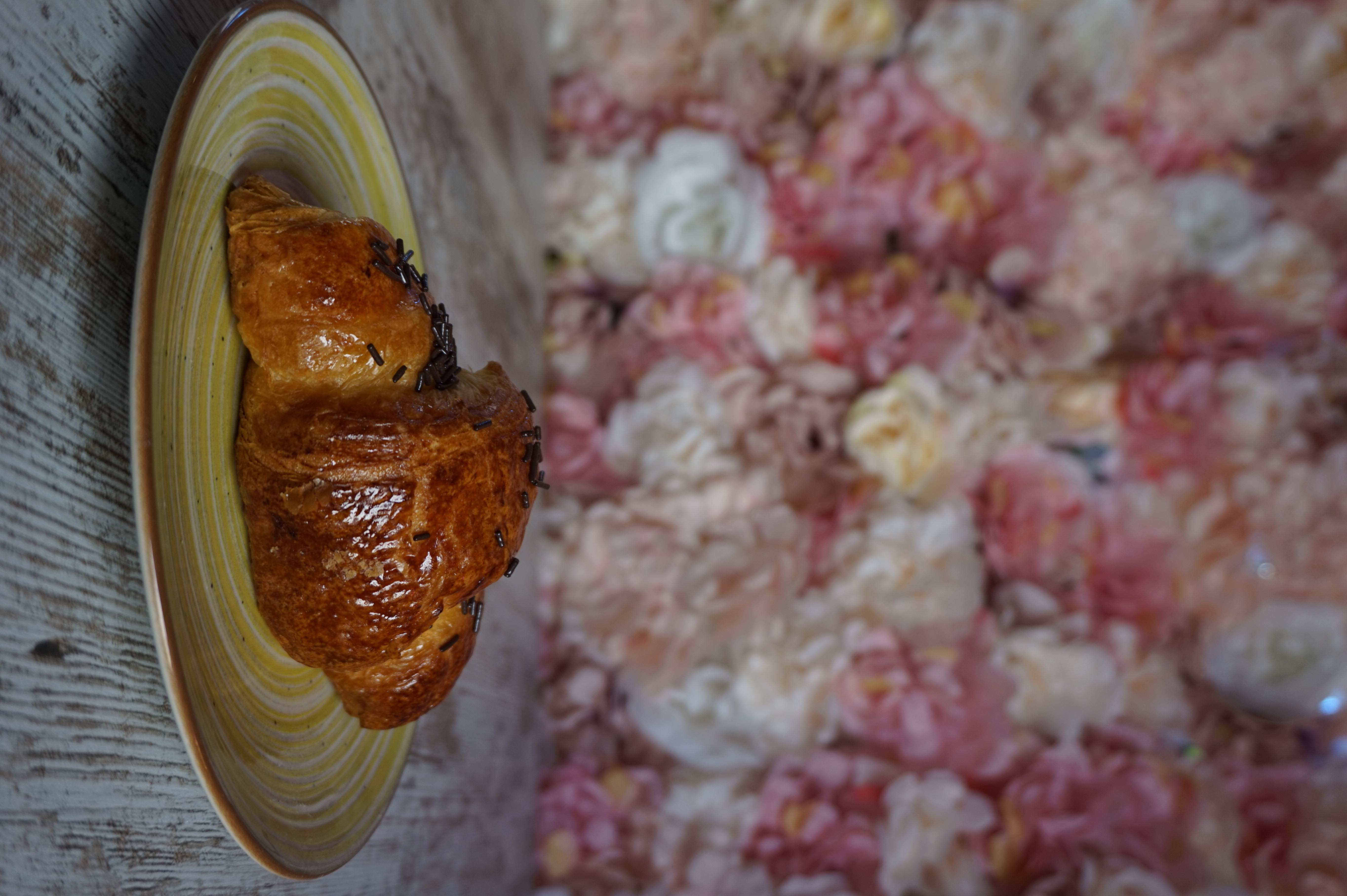 Croissant de chocolate