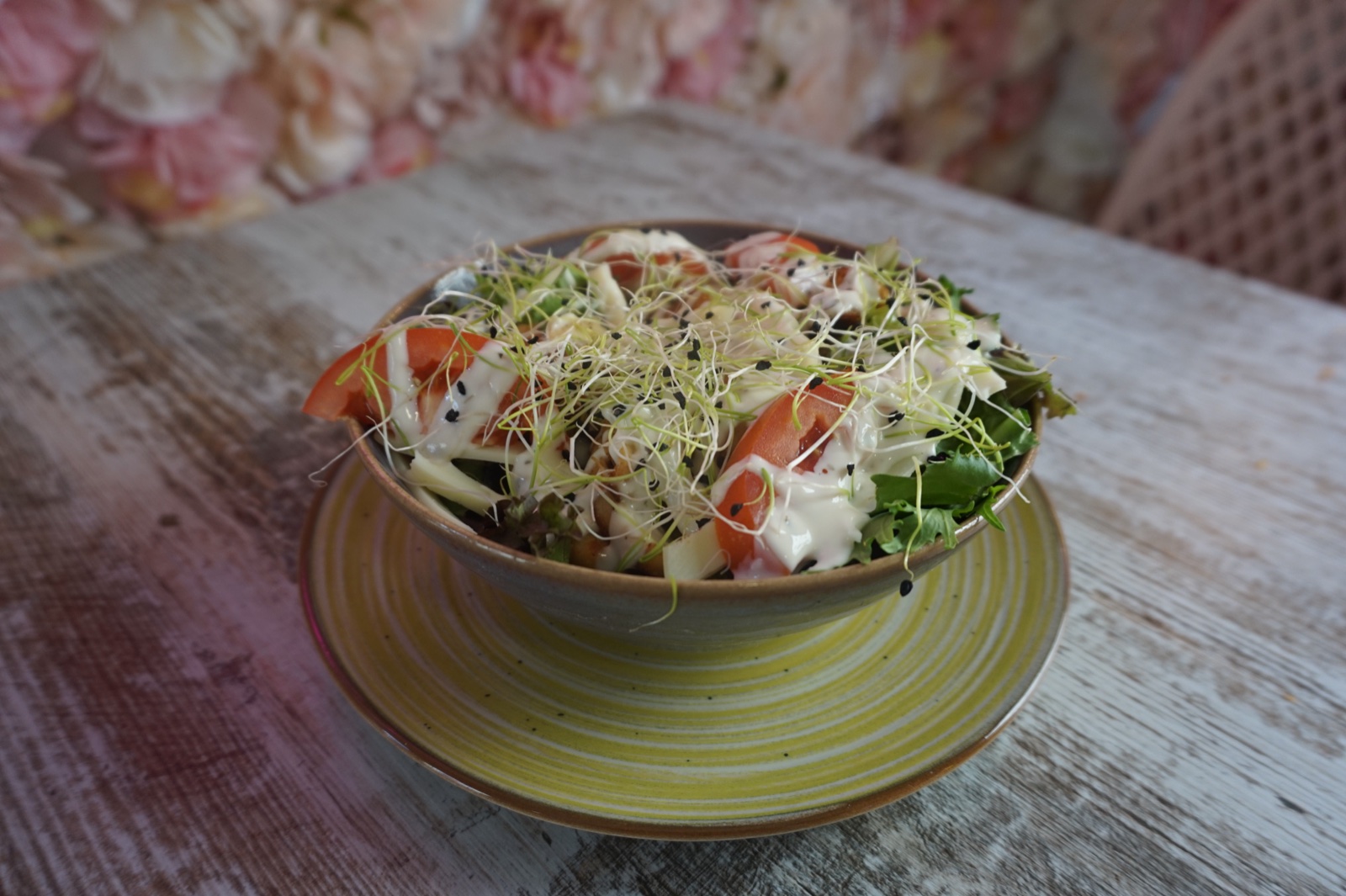 Ensalada de pollo