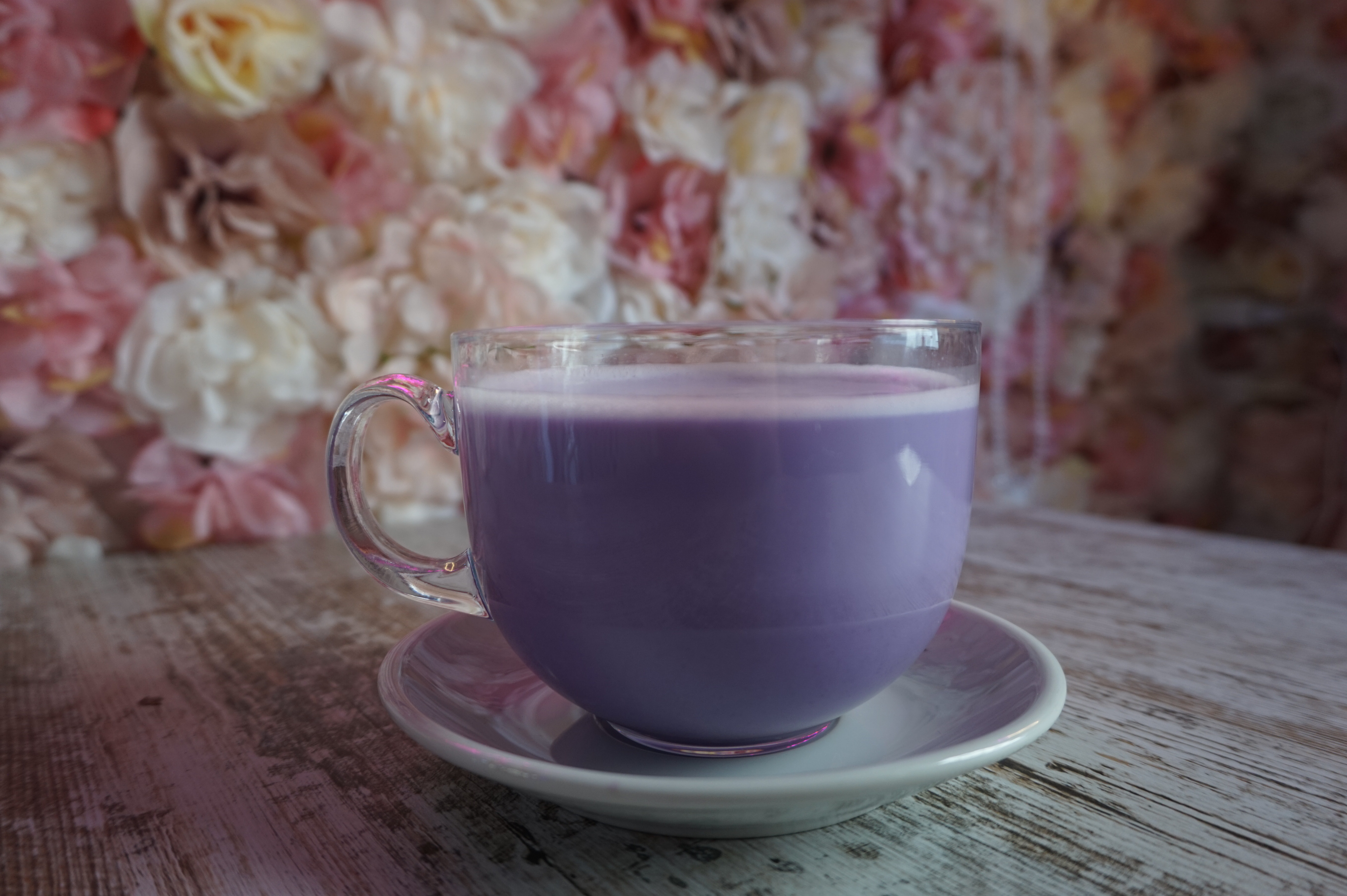 Latte ube